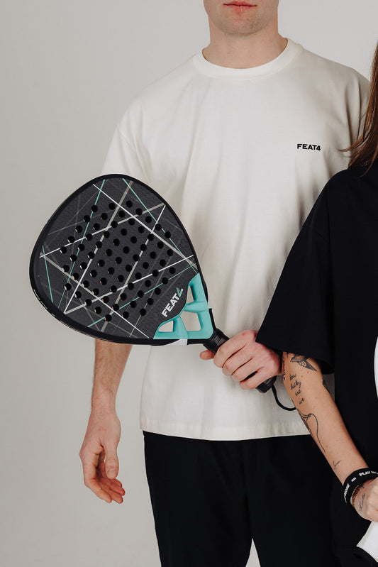 Oversized Court Tee - Off White