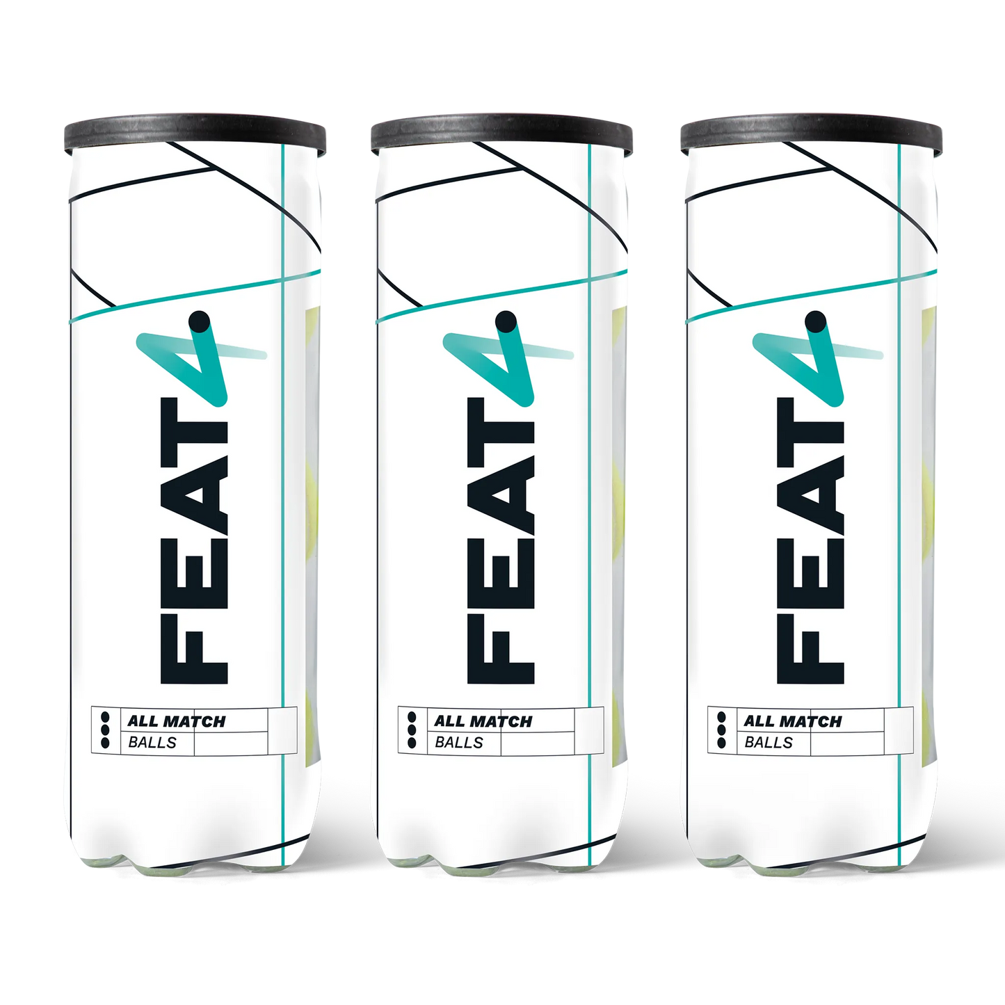 All-Match balls (3 Tube Bundle)