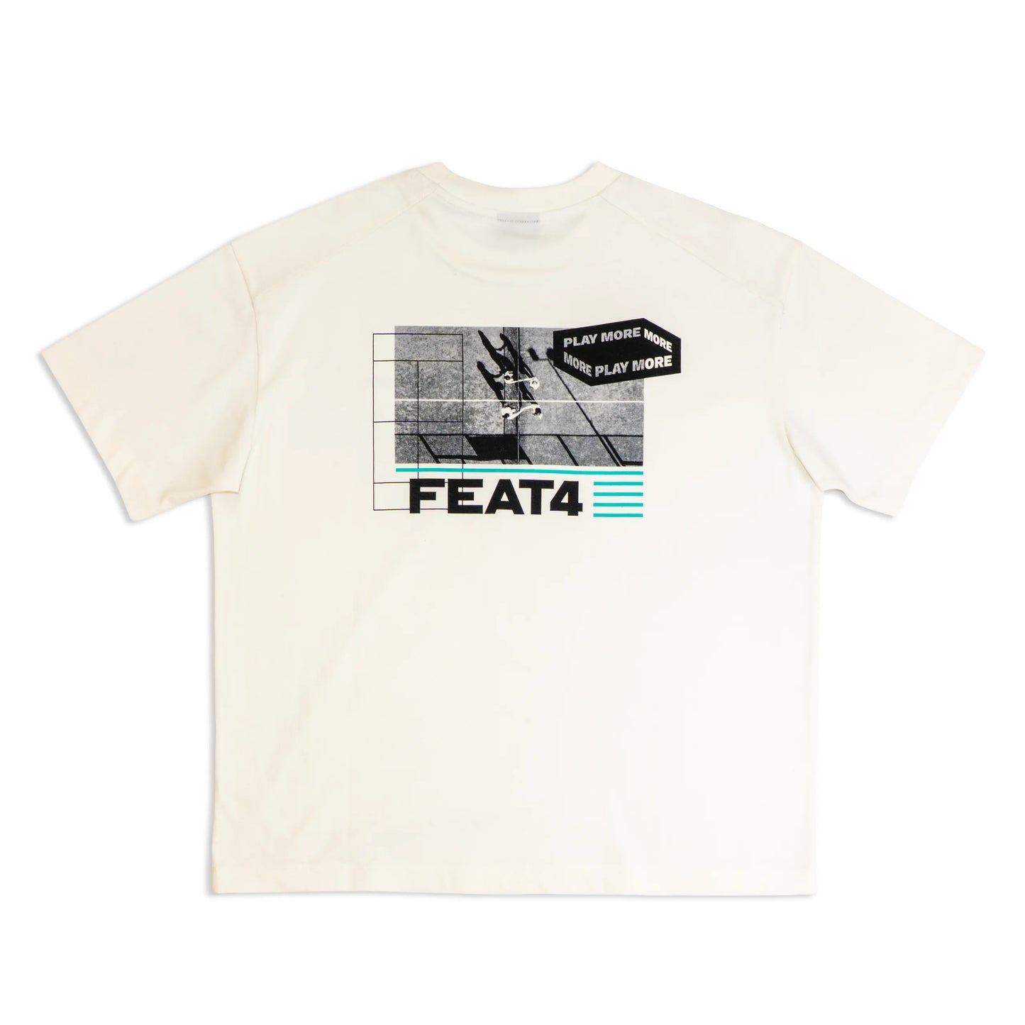 Oversized Court Tee - Off White
